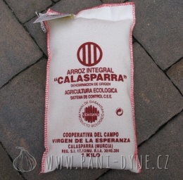 Rýže Calasparra celozrnná bio 1kg