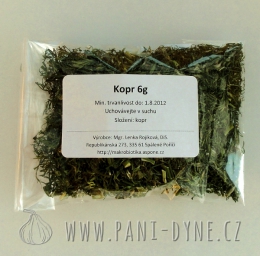 Koření Kopr 10g