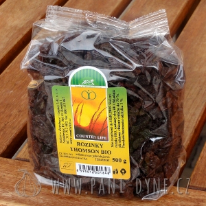 Rozinky Thomson bio 500 g