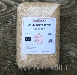 Rýže jasmínová celozrnná Bio Danfood 500g