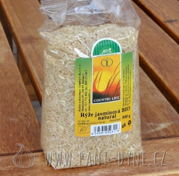Rýže jasmínová natural Bio Countrylife 500g