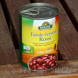 Fazole červené bio (konzerva) 400g