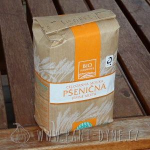 Mouka pšeničná celozrnná jemná bio 1kg