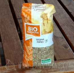 Čočka zelená BIO 500g