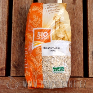 Vločky ovesné jemné BIO Pro-Bio 500g