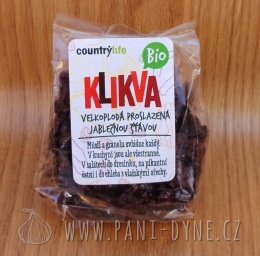 Klikva velkoplodá bio (jako brusinka), bez cukru, 100 g
