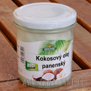Olej kokosový panenský bio 240g