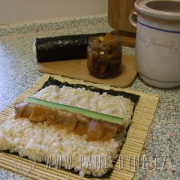 Daikon Pickles Sushi