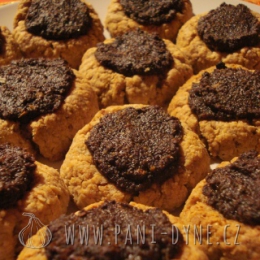 Ovesné koláčky s makovou náplní